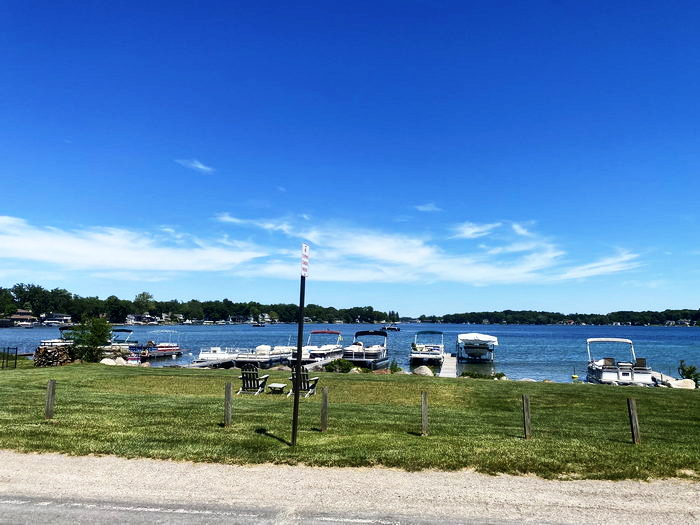 Pleasant View Hotel and Dance Pavillion Clark Lake MI - WaterWinterWon