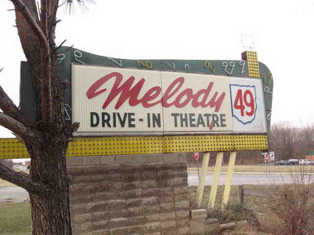 Melody 49 Drive-In Brookville OH - WaterWinterWonderland.com - Drive-I