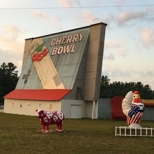 are dogs allowed at the cherry bowl drive in