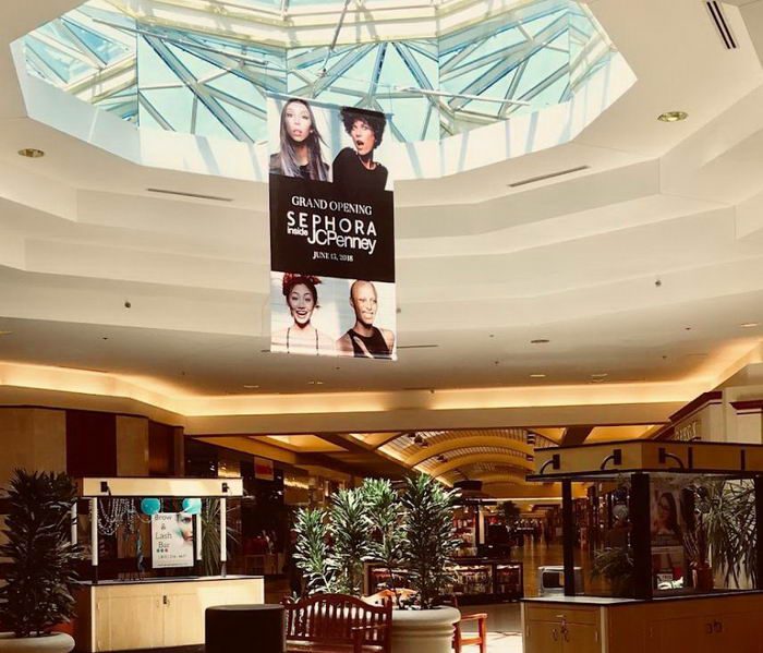 Sephora grand opening inside JCPenney at Lansing Mall on Friday