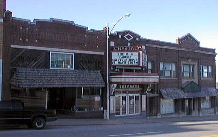 Crystal Theatre Crystal Falls MI - WaterWinterWonderland.com - Movie T