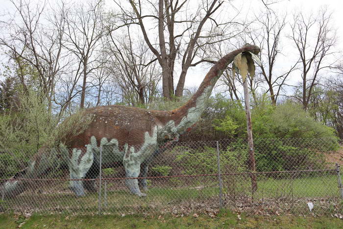 Prehistoric Forest Onsted MI - WaterWinterWonderland.com - Roadside At