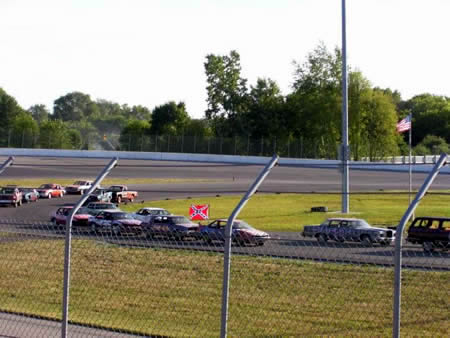 Dixie Motor Speedway Birch Run MI - WaterWinterWonderland.com - Motor