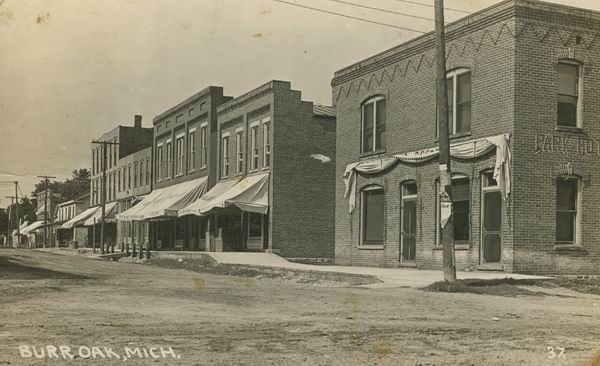 Downtown Views of Michigan Cities and Towns