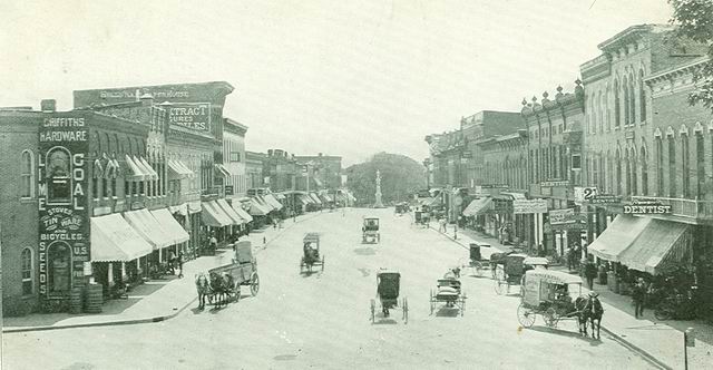 Downtown Views of Michigan Cities and Towns